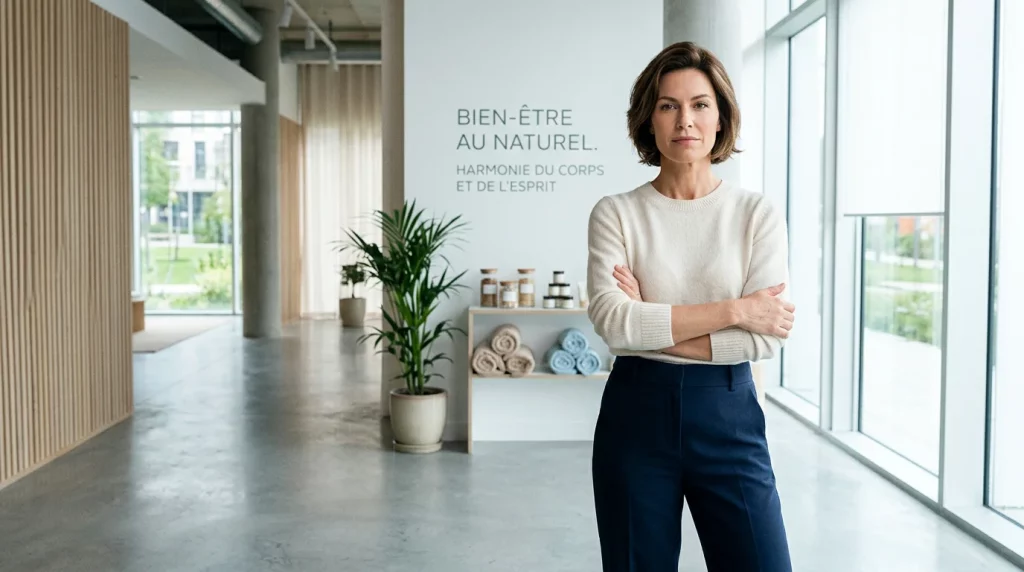 Profil affiné illustrant le traitement du double menton par le froid