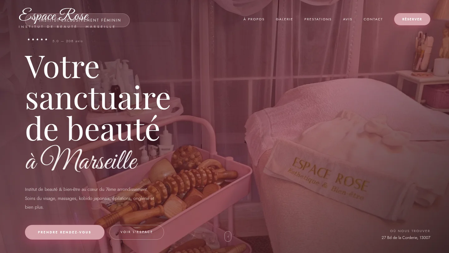 ESPACE ROSE - Esthétique et bien-être